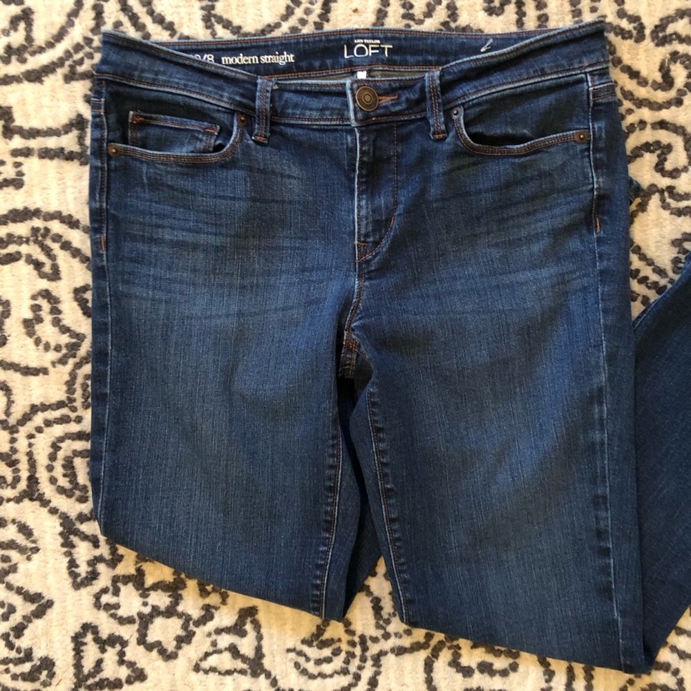 Loft Modern Straight Jeans